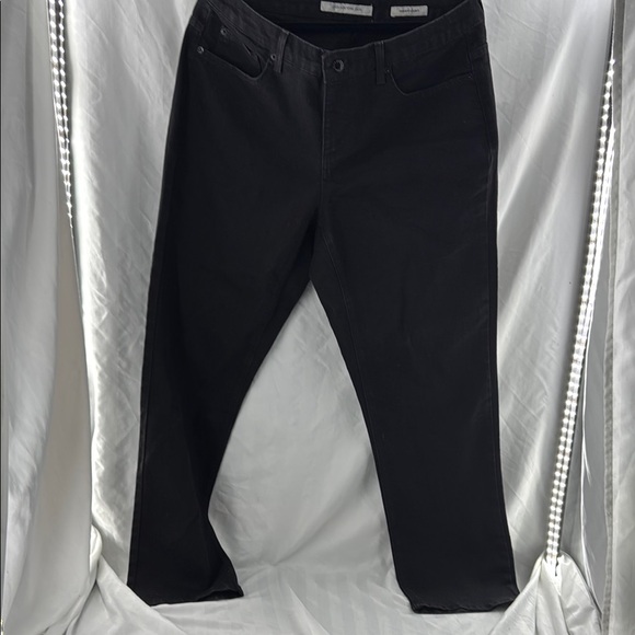 Jones New York Jeans Gramercy Curvy Black size 18W - Picture 1 of 10